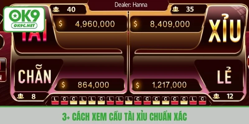 cách xem cầu tài xỉu