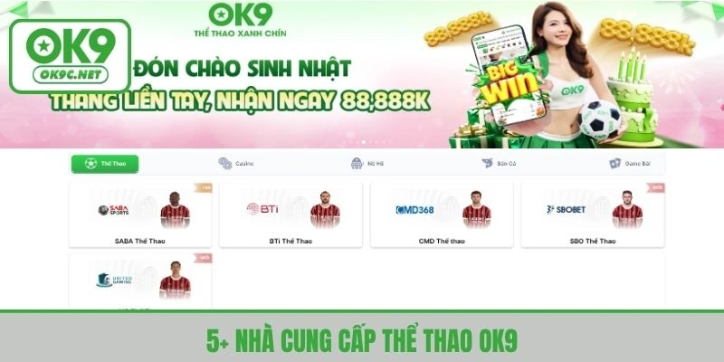 Số lượng nhà cung cấp thể thao đa dạng, cạnh tranh cao
